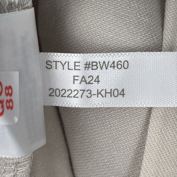 J Crew Factory Straight-fit garment-dyed five-pocket pant Stone 38/32 NWT BW460 - Picture 10 of 12